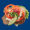 Frikadelle med kartoffelsalat